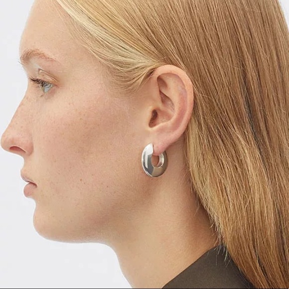 WGP Round Hoop Earrings - Picture 2 of 9